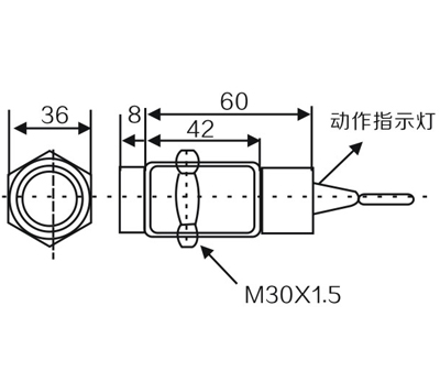 CM30 Capacitive proximity sensor 10